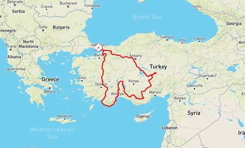 southern motorcycle tours turkey